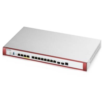 Zyxel USG FLEX 700H Series, 2*2.5G, 2*10G (PoE+) & 8 Gigabit user-def. ports, 2*SFP+, 1*USB, 1 YR Gold Security Pack