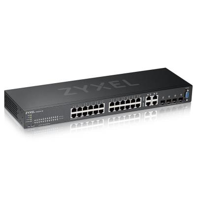 ZyXEL GS2220-28, EU region, 24-port GbE L2 Switch with GbE Uplink (1 year NCC Pro pack license bundled)