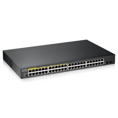 ZyXEL GS1900-48HPv2, 48-port GbE L2 Smart Switch, 170 Watt, rackmount