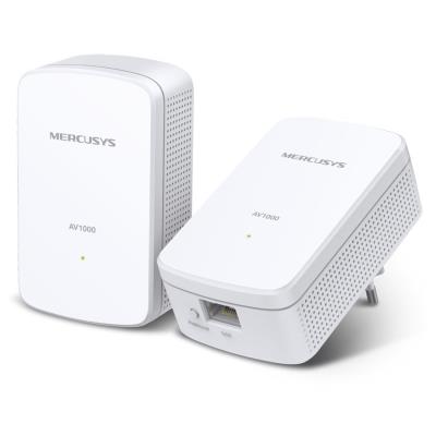 Mercusys MP500 KIT  AV1000 Gigabit Powerline Starter KIT, 1x Gbit LAN, Twin pack