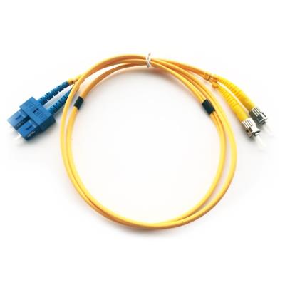 DATACOM optický patchcord ST-SC 09/125 SM   1m duplex