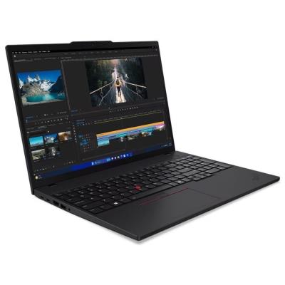 Lenovo T16 G3 i/ Ultra 5-125U/ 16GB DDR5/ 512GB SSD/ Intel Graphics/ 16"WUXGA,matný/ W11P/ černý