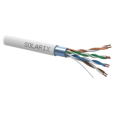 Solarix FTP kabel Cat5e, licna - (SXKL-5E-FTP-PVC-GY) metráž