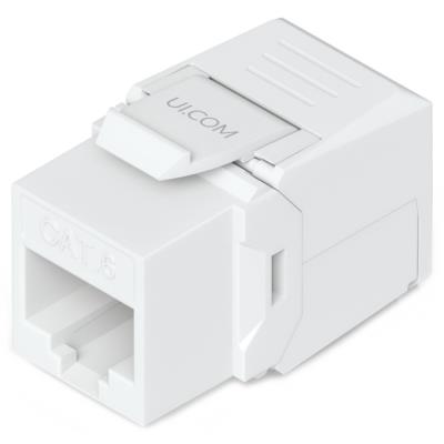 Ubiquiti Cat6 Keystone Jack, 12-Pack - Keystone, RJ-45, Cat6, samořezný, 12ks