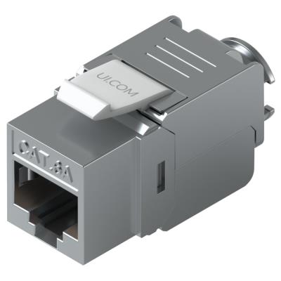 Ubiquiti Cat6A Keystone Jack, 12-Pack - Keystone, RJ-45, Cat6A, samořezný, sada 12ks