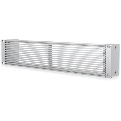 Ubiquiti Rack Mount Panel Vented 2U - Panel do rozvaděče 19" s ventilační mřížkou, stříbrný, 2U