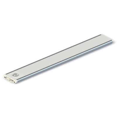 IMMAX LED interierové světlo CABINET-4/ 1,5W/ 85lm/ 4000K/ 300 x 40 x 9mm/ micro USB/ PIR senzor