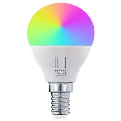 IMMAX NEO LITE SMART LED žárovka E14 6W RGB+CCT barevná a bílá, stmívatelná, Wi-Fi, P45, TUYA