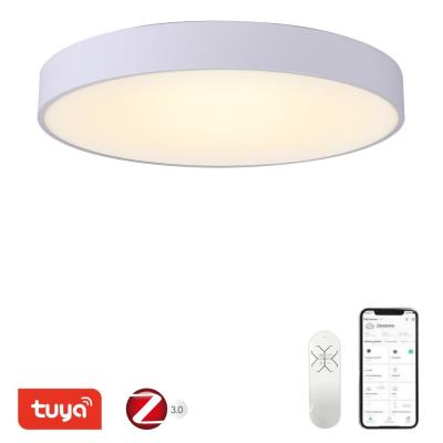 IMMAX NEO RONDATE SLIM Smart stropní svítidlo 60 x 7cm 53W 3710lm bílé Zigbee 3.0, TUYA