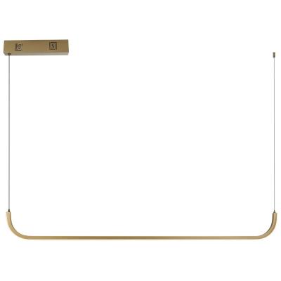 IMMAX NEO PATTINI SMART závěsné svítidlo 120cm 26W 1820lm zlaté Zigbee 3.0, TUYA