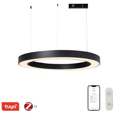 IMMAX NEO PASTEL SLIM SMART závěsné svítidlo 95 x 7cm 68W černé Zigbee 3.0, TUYA