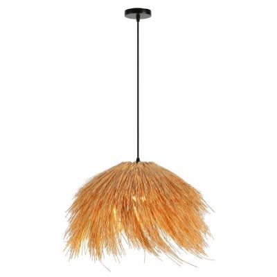 IMMAX BOHO NATURALEZA designové závěsné svítidlo, D55cm, E27, přírodní ratan