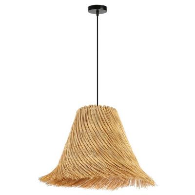 IMMAX BOHO NATURALEZA designové závěsné svítidlo, D45cm, E27, přírodní ratan