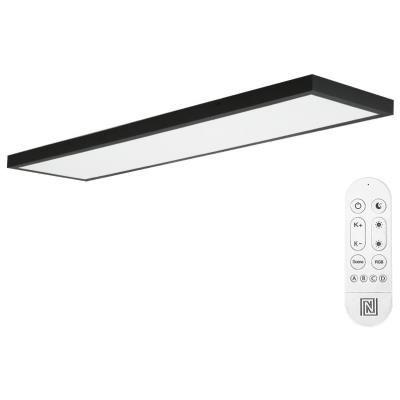 IMMAX NEO LITE FRAME SMART stropní svítidlo 120x30cm, IP44, CCT, s podporou BEACON, Wi-Fi, TUYA, černé