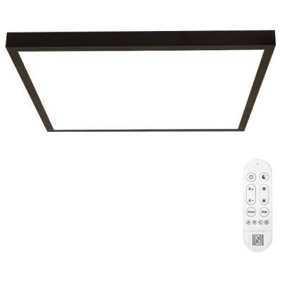 IMMAX NEO LITE FRAME SMART stropní svítidlo 60x60cm, IP44, CCT,  s podporou BEACON, Wi-Fi, TUYA, černé
