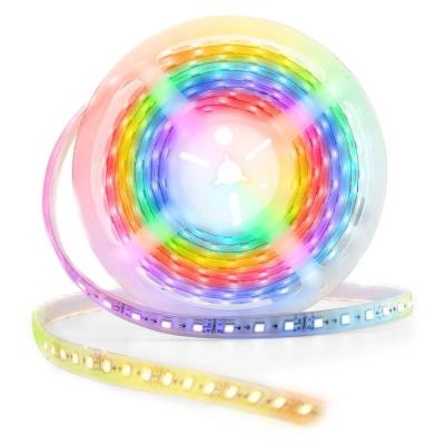NEDIS Wi-Fi chytrý LED pásek/ 24W/ 230V/ IP65/ 700lm/ RGB/ Nedis® SmartLife/ 5m