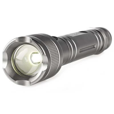 NEDIS LED svítilna/ napájení z baterie/ 4,5 V DC/ 10 W/ 500 lm/ dosah 250 m/ šedá