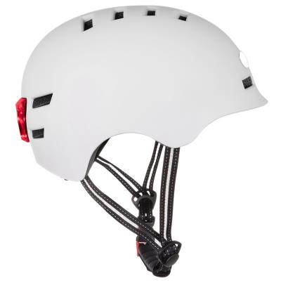 BLUETOUCH bezpečnostní helma s LED/ velikost L/ bílá