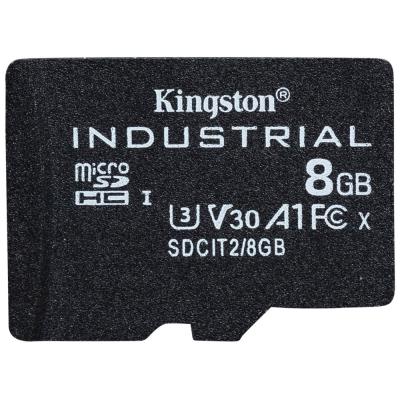 KINGSTON 8GB microSDHC / Industrial Temp / UHS-I / U3 / bez adaptéru