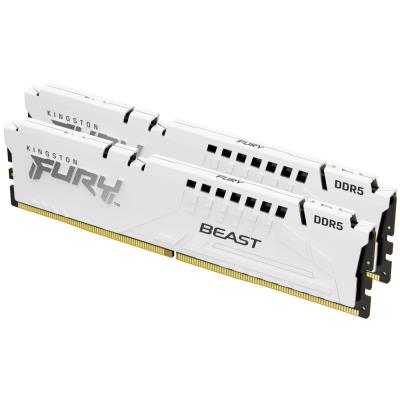 KINGSTON FURY Beast White XMP 32GB DDR5 6800MT/s / CL34 / DIMM / Kit 2x 16GB