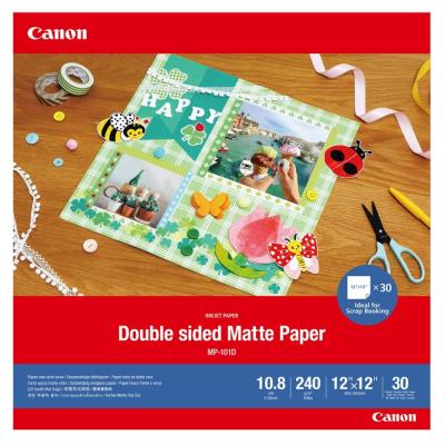 Canon Oboustranný matný papír Canon MP-101D, 12x12 30 sheets