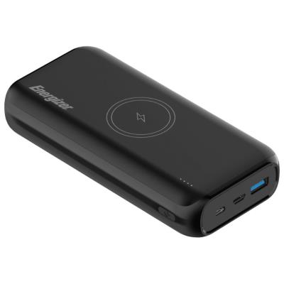 Energizer powerbanka QE20009PQ   20000mAh,, Power Delivery, bezdrátové nabíjení, černá