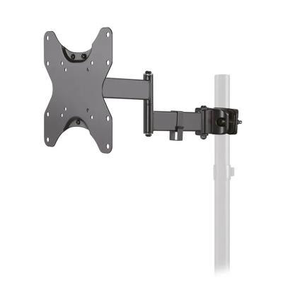 Neomounts FL40-450BL12/Držák displeje/na sloup,tyč 28-50 mm/23-42"/sklopný/3 čepy/VESA 200X200/nosn. 25kg/černý