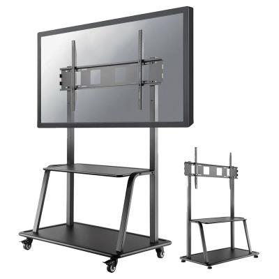Neomounts NS-M4000BLACK / Mobile Flat Screen Floor Stand (stand+trolley) (height: 137-153 cm) box 1/2 / Black