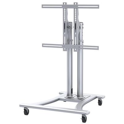 Neomounts PLASMA-M1200 / Mobile Flat Screen Floor Stand (height: 80-120 cm) / Silver