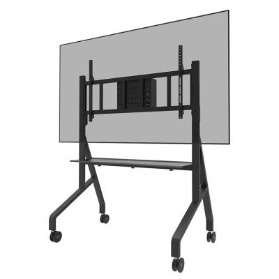 Neomounts FL50-575BL1 Neomounts MOVE Go XL Mobile Floor Stand (fast install, height adjustable), black