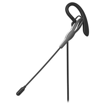 NEDIS headset/ PC sluchátka + mikrofon/ do uší/ Mono/ 96 dB/ USB-C/ USB-A/ černo-šedé