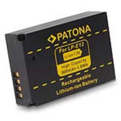 PATONA baterie pro foto Canon LPE12 800mAh