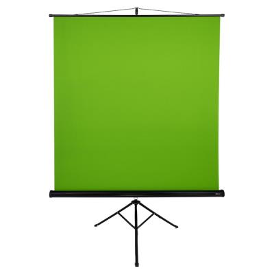 AROZZI Green Screen/ zelené plátno pro fotografy a streamery/ mobilní trojnožka 90" (228 cm)/ 157 x 157 cm/ case černý