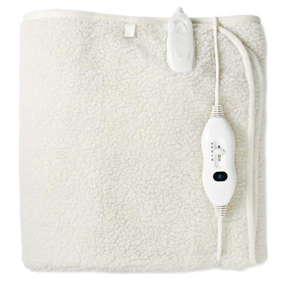 NEDIS elektrická deka/ 1 osoba/ 150 x 80 cm/ 3 nastavení teploty/ ochrana proti přehřátí/ Polyester/ Syntetická vlna