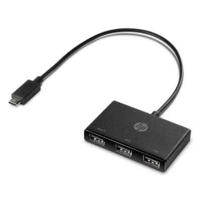 HP USB-C to 3 USB-A Hub