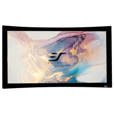 ELITE SCREENS plátno v pevném rámu prohnuté 150" (381cm)/ 16:9/ 186,8×332,1cm/ gain 1.1/ CineWhite/ rám 9cm