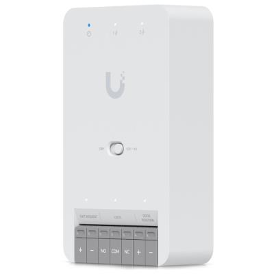 Ubiquiti UniFi Access Door Hub Mini - Rozbočovač, 2x PoE Out, 1x výstup 12V nebo Dry, 2x vstup senzor/tlačítko, 1x PoE++