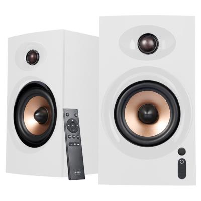 FENDA F&D repro R23BT WHITE/ 2.0/ 40W/ dřevěné/ BT/ Optický/ USB vstup/ dálkové ovládání/ bílé