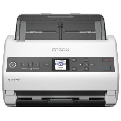 Epson skener WorkForce DS-730N/ Dokumentový/ A4/ 600dpi/ USB/ LAN/ DADF