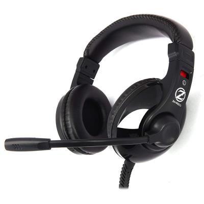 Zalman headset ZM-HPS200 / herní / náhlavní / drátový / 40mm měniče / 2x 3,5mm jack