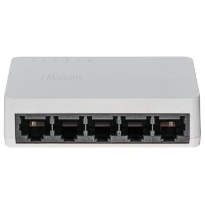 HiLook Powered by HIKVISION switch NS-0505D/ 5x port/ 1000 Mbps RJ45 ports/ 1 Gbps/ Plast