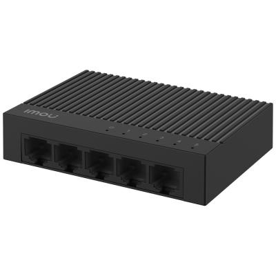 Imou by Dahua switch SF105C/ 5x port/ 10/100 Mbps RJ45 ports/ 1 Gbps/ napájení DC5V1A/ černý