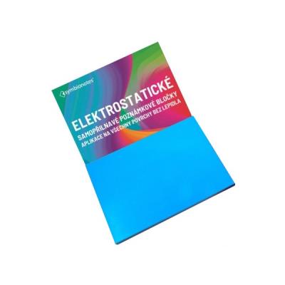 SYMBIO elektrostatické poznámkové bločky Symbionotes/ 190x100 mm/ modré/ 100 pack