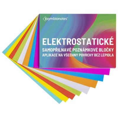 SYMBIO elektrostatické poznámkové bločky Symbionotes/ 70x100 mm/ MIX 7 barev/ 100 pack