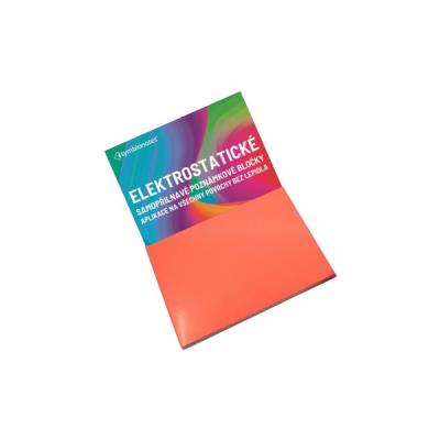 SYMBIO elektrostatické poznámkové bločky Symbionotes/ 70x100 mm/ červené/ 100 pack