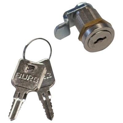 Triton Kulatý zámek BURG do plastové otočné kliky TRITON + 2x univerzální klíč