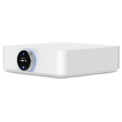Ubiquiti UniFi PowerAmp White - Zesilovač, UniFi Play, 130/260 W, 4/8 Ohm, Dolby Atmos, Dolby TrueHD, Wi-Fi, bílý