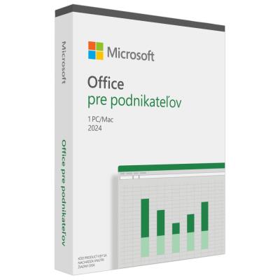 Microsoft Office pro domácnosti a podnikatele 2024 Slovak Medialess