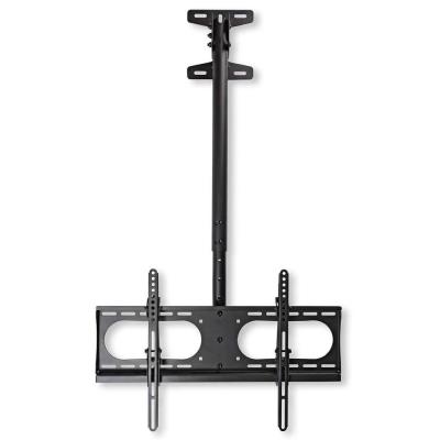 NEDIS stropní držák pro LCD a TV/ 42 - 65"/ nosnost 45 kg/ náklon ± 15°/ otáčení 24°/+24°/ ocel/ černý