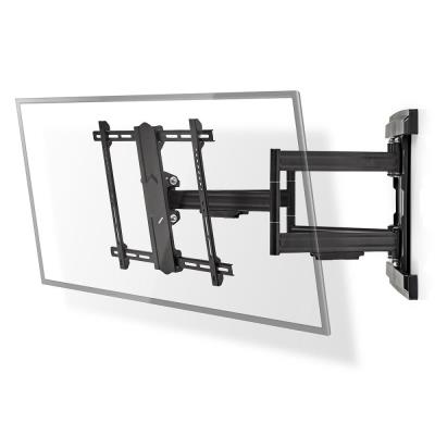 NEDIS nástěnný TV držák/ 37 - 80"/ nosnost 70 kg/ polohovatelný/ ocel/ černý